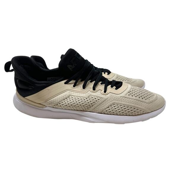 Apl Techloom Tracer Sneaker Trainer Black Cream Beige‎ White Size US 10 - Picture 5 of 13